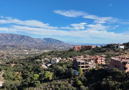 nouvelle villa en construction à vendre, La Mairena, Marbella vues mer, grande parcelle 22