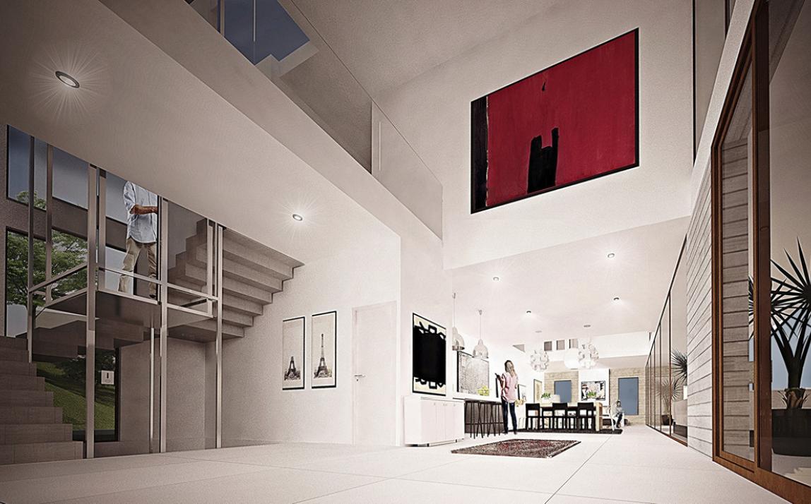 nouvelle villa en construction à vendre, La Mairena, Marbella vues mer, grande parcelle 12