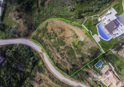 nouvelle villa en construction à vendre, La Mairena, Marbella vues mer, grande parcelle 33