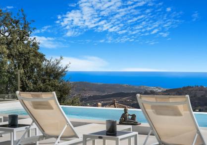 South facing villa for sale with amazing sea views, La Mairena, int he hills above Marbella, R4688530 45